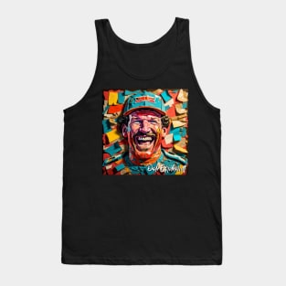 Dale Earnhardt // Paper Art Tank Top